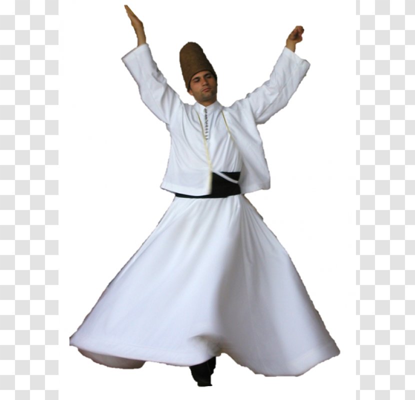 Konya Clothing Dervish Mevlevi Order Sufi Whirling - Kuloh - Quran Transparent PNG