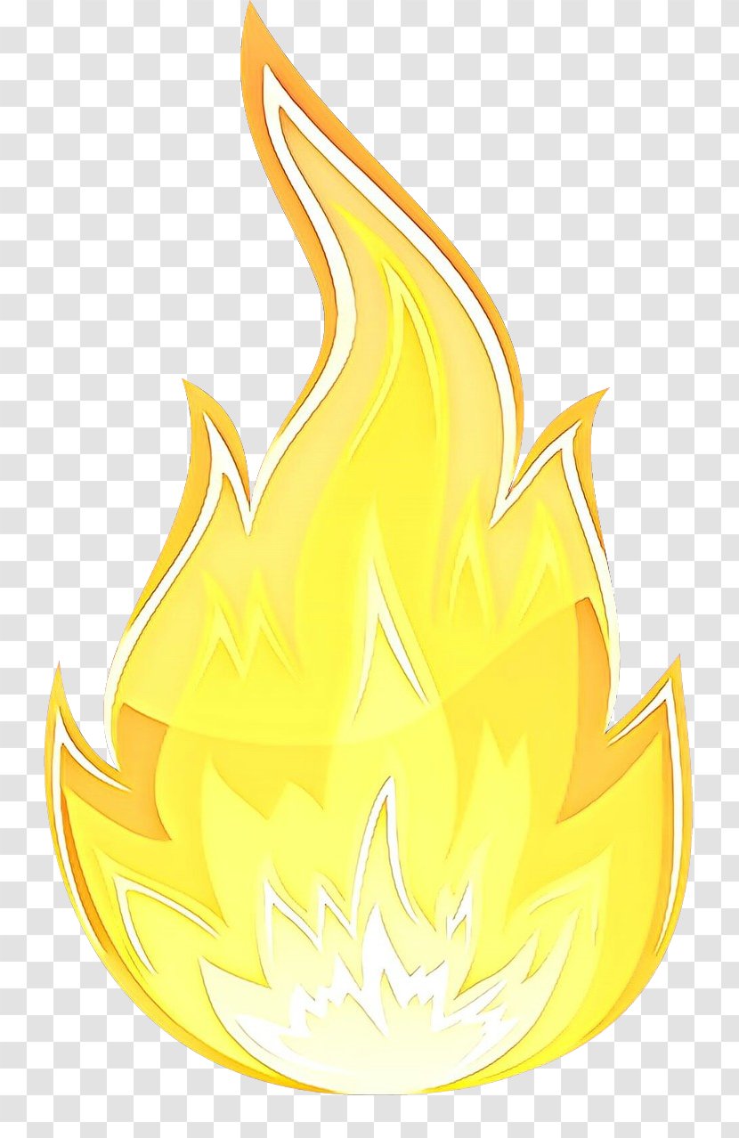 Flame Yellow Fire Transparent PNG