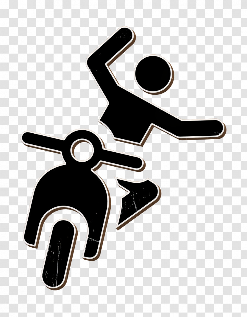 Accident Icon Insurance Human Pictograms Icon Motorcycle Icon Transparent PNG