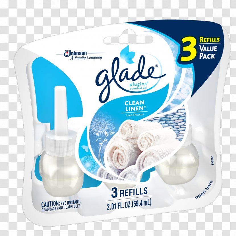 Air Fresheners Glade Fragrance Oil Plug-in Cleaning - Laundry Transparent PNG