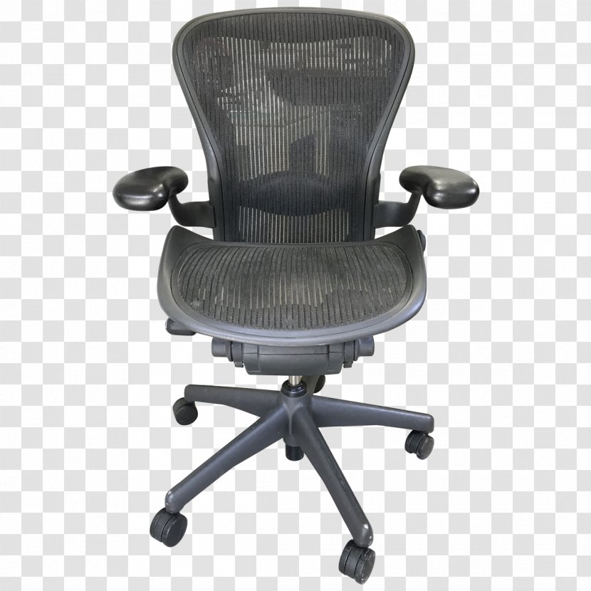 Office & Desk Chairs Aeron Chair Swivel Herman Miller - Carpet Transparent PNG