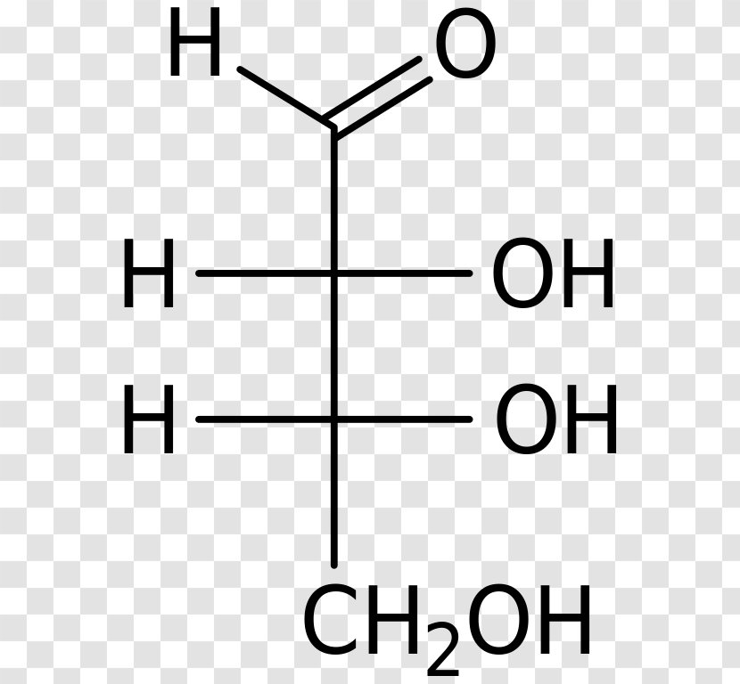 Ribose Carbohydrate Fischer Projection Monosaccharide Structure - Heart - Cartoon Transparent PNG