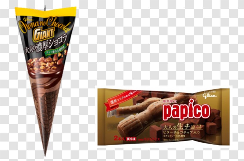 Ice Cream Ganache ジャイアントコーン Ezaki Glico Co., Ltd. パピコ Transparent PNG