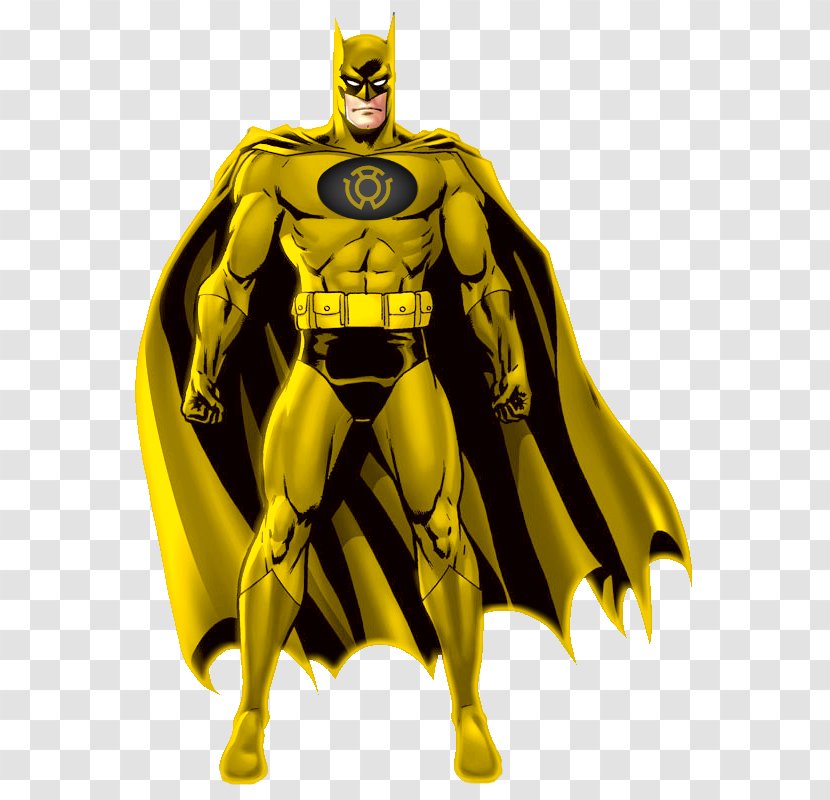 Batman Spider-Man Joker Superman Superhero - Comics - Yellow Lantern Transparent PNG