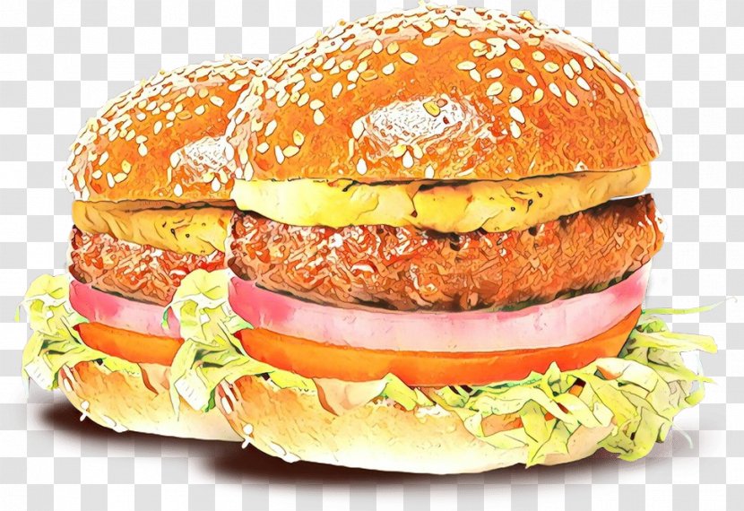 Hamburger - Veggie Burger - Breakfast Sandwich Salmon Transparent PNG