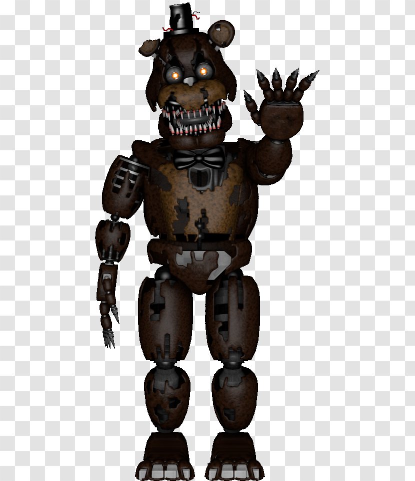 Five Nights At Freddy's 4 3 2 Nightmare - Machine - Feddy Transparent PNG