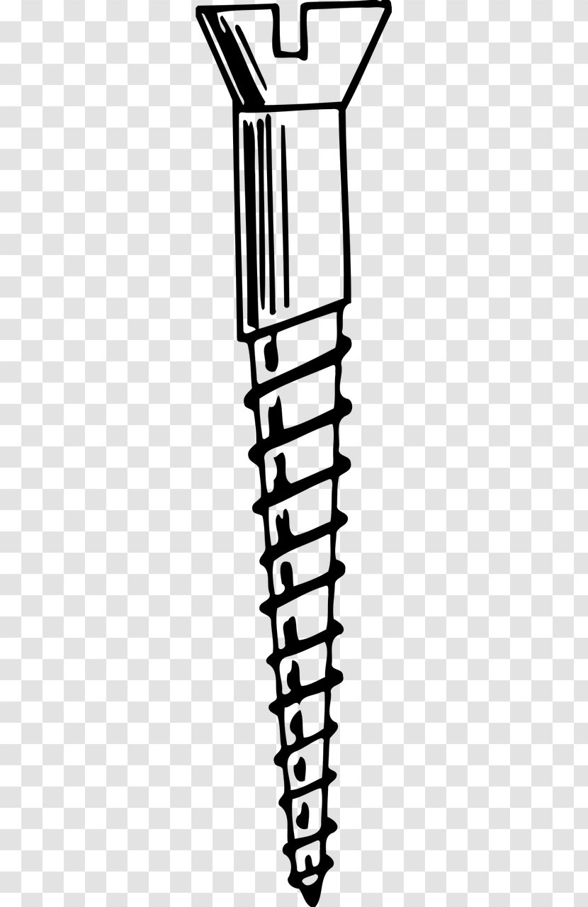 Screw Thread Threading Drawing Transparent PNG