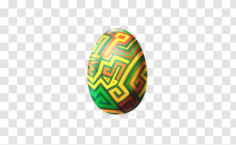 Easter Egg Yellow Transparent PNG