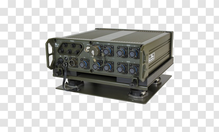 Radio Over IP Combat-net Electronics Docking Station Intercom - Accessory - Military Transparent PNG