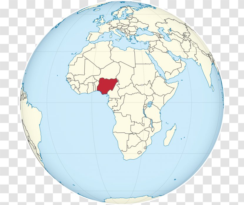Globe World Map Ikorodu - Locator Transparent PNG