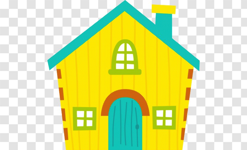 House Yellow Playset Architecture Playhouse - Building Transparent PNG