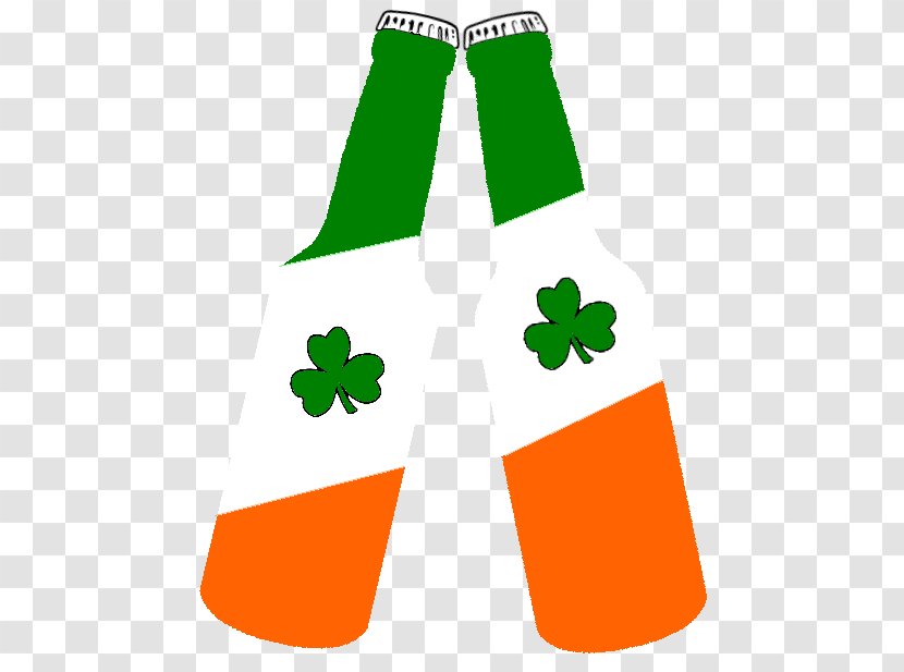 Flag Of Ireland Beer Bottle Clip Art Transparent PNG