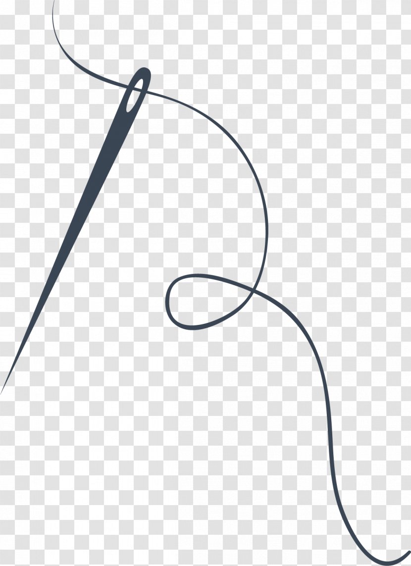 Sewing Needle Embroidery Icon - Lead Transparent PNG