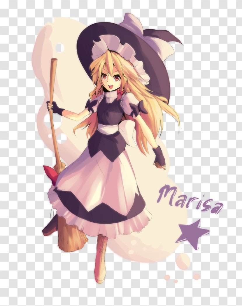 Perfect Cherry Blossom Marisa Kirisame Character Magician Braid - Tree Transparent PNG