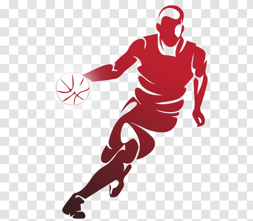 Basketball Silhouette Royalty-free Clip Art - Sports - Basket Ball Player Transparent PNG