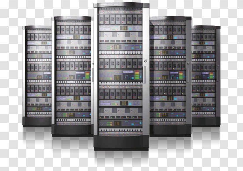 Data Center Computer Servers Server Room Web Hosting Service Cloud Computing Transparent Png