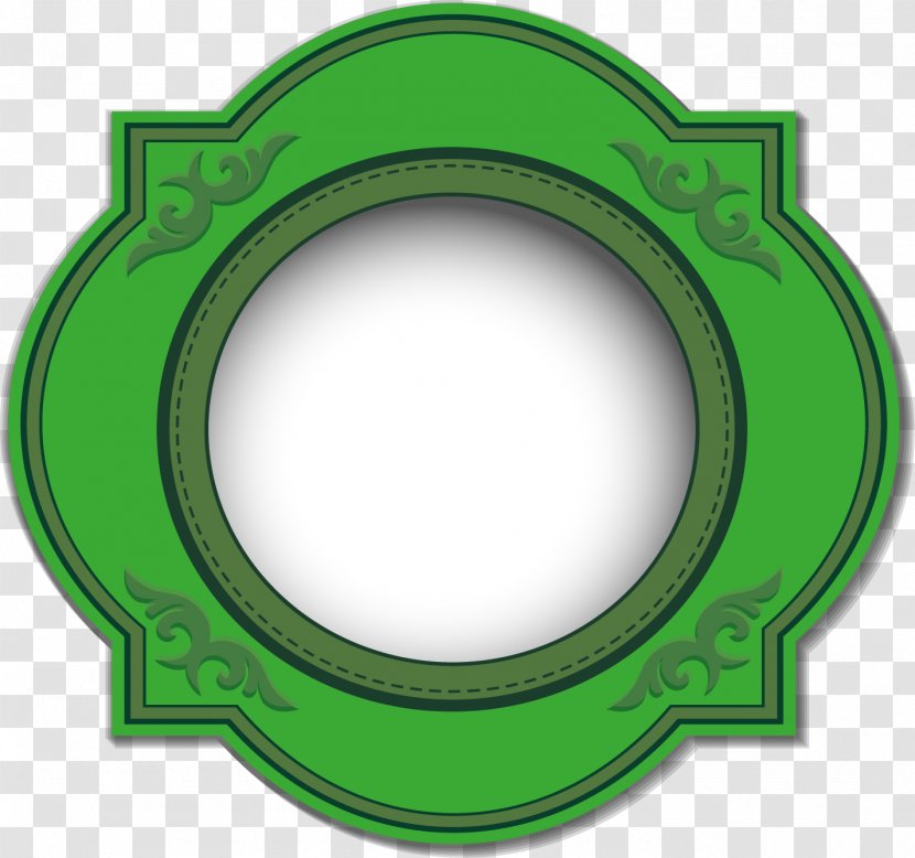 Green Template Calendar - Hardware Accessory - Vector Painted Circle Transparent PNG