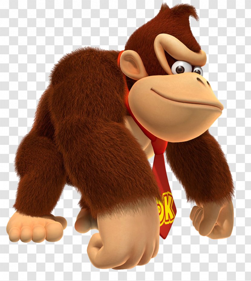 Donkey Kong Country Returns 3: Dixie Kong's Double Trouble! 2: Diddy's Quest - Toy - MARIO Transparent PNG