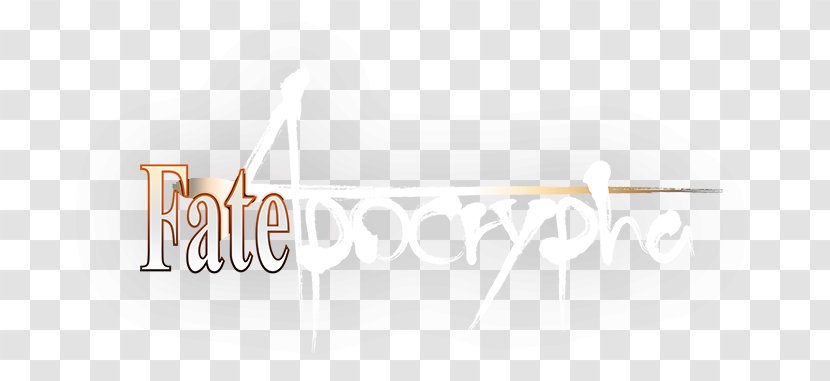 Brand Logo Font - Fate Apocrypha Transparent PNG
