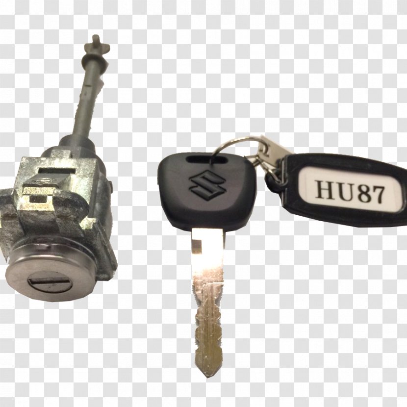 Suzuki Key Blank Fiat Automobiles Lock - Hardware Transparent PNG