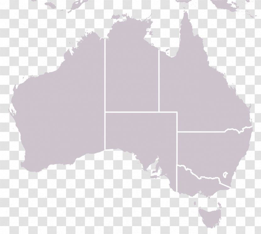 Sydney Elite Staffing Solutions Blank Map World - Australia Transparent PNG