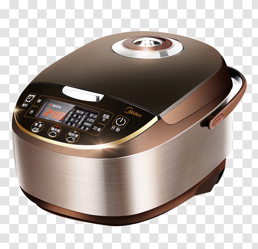 Rice Cooker Midea Home Appliance Induction Cooking - Electric Transparent PNG