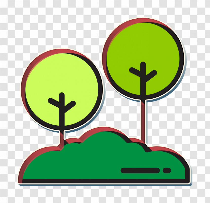 Nature Icon Landscape Icon Forest Icon Transparent PNG