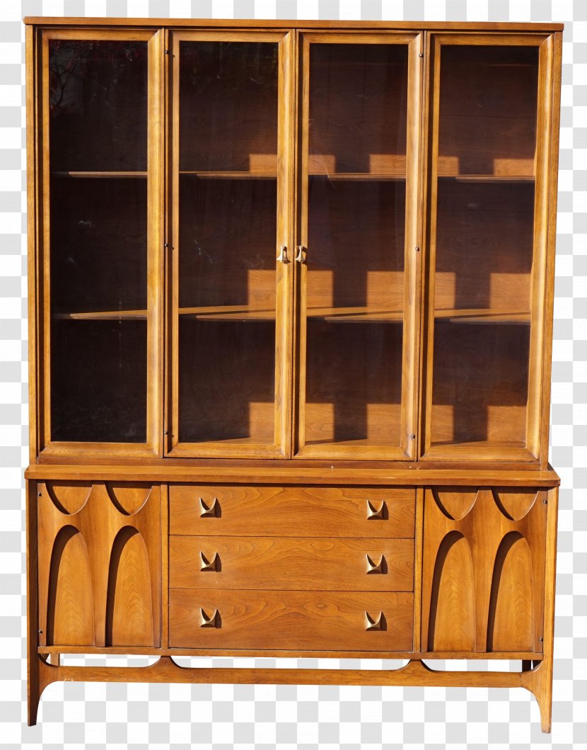 Mid-century Modern Hutch Cabinetry Buffets & Sideboards Display Case - Bookcase - Cupboard Transparent PNG