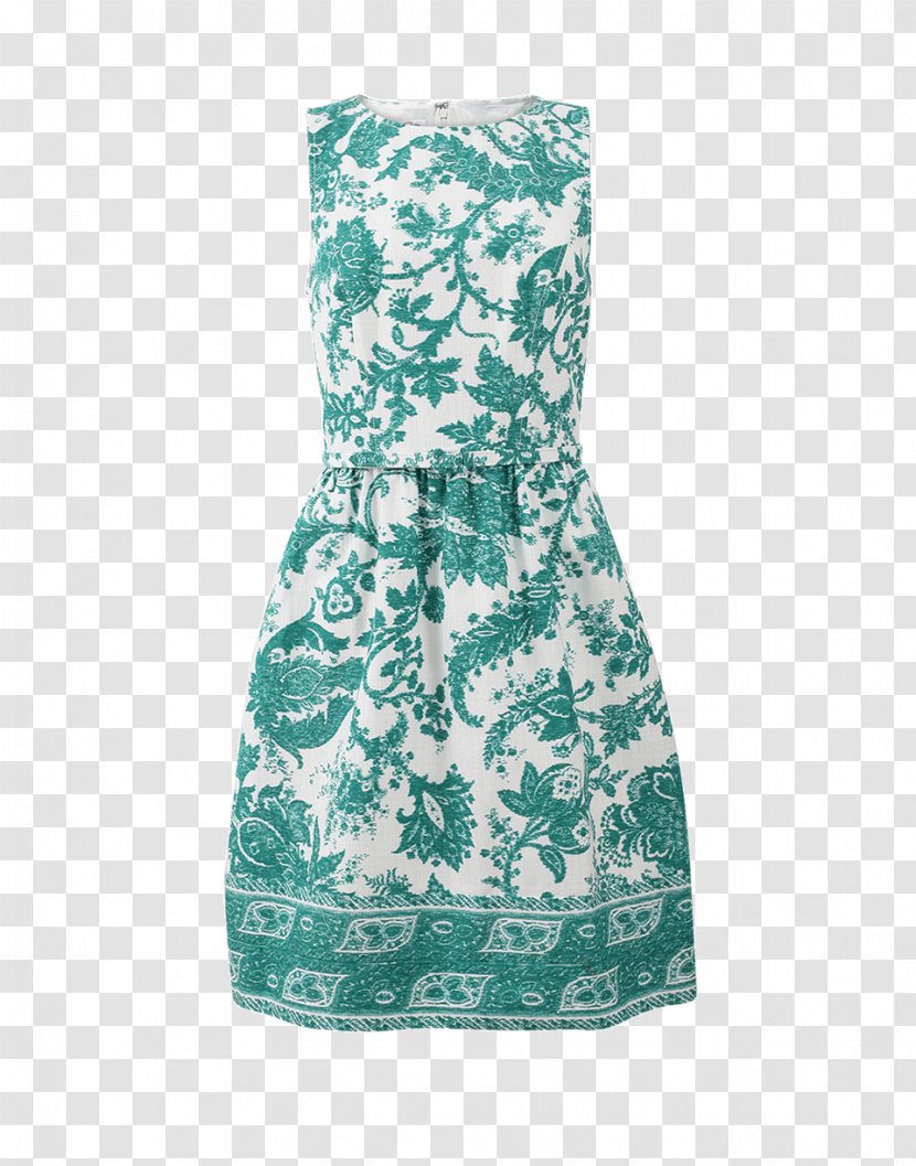 Cocktail Dress Clothing Turquoise Green - Visual Arts - Emerald Transparent PNG