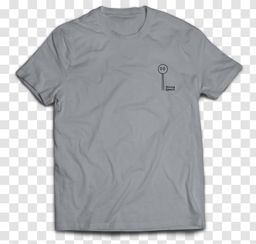 Printed T-shirt Sleeve Pocket - White - Mockup T Shirts/ Transparent PNG