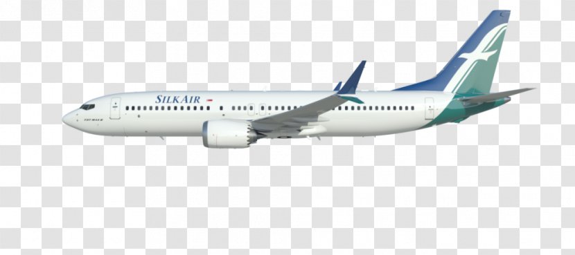 Boeing 737 Next Generation 767 SilkAir Flight 185 MAX - Airline - Airplane Transparent PNG