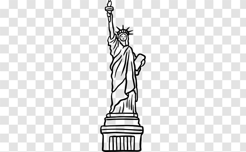 Statue Of Liberty Clip Art - Fictional Character - The Libertystripes Transparent PNG