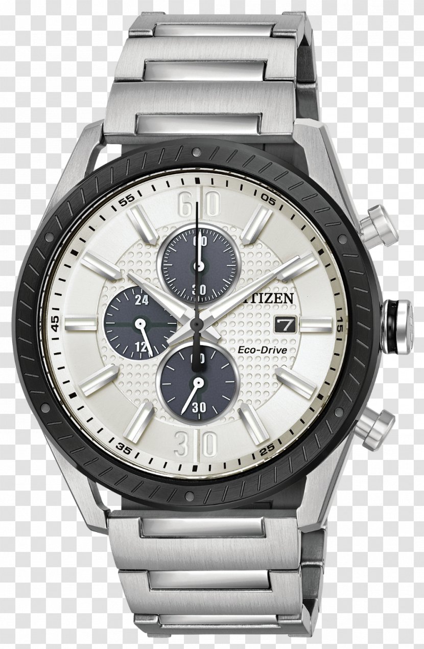 Eco-Drive Watch Strap Chronograph Citizen Holdings Transparent PNG