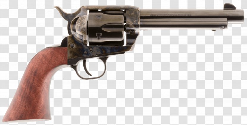 Colt Single Action Army .357 Magnum Revolver .45 Firearm - Watercolor - Weapon Transparent PNG