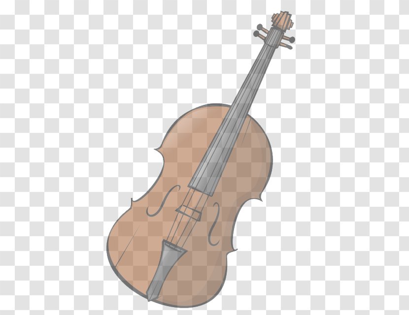 String Instrument Musical Violin Bowed - Family - Violone Bass Transparent PNG