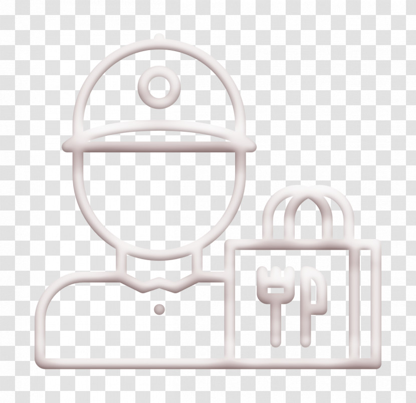 Food Delivery Icon Delivery Guy Icon Transparent PNG