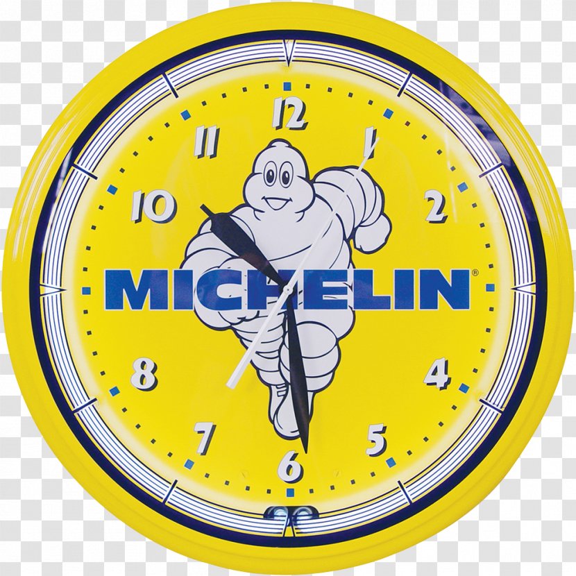 Clock Đồng Hồ Treo Tường GLU Logo - Area - Michelin Transparent PNG
