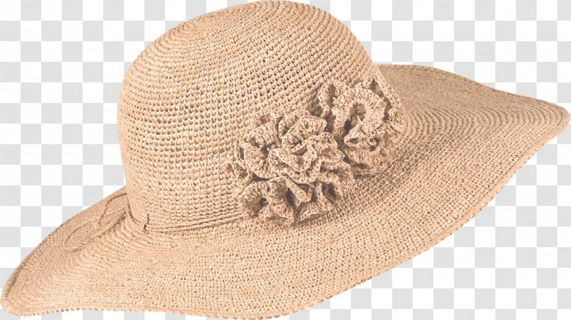 Hat Beach Fashion Clothing Accessories Model - Beige Transparent PNG