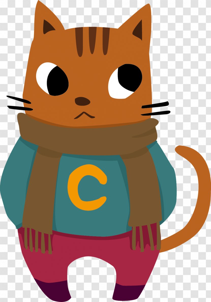 Drawing Cartoon - Animal - Cat Transparent PNG