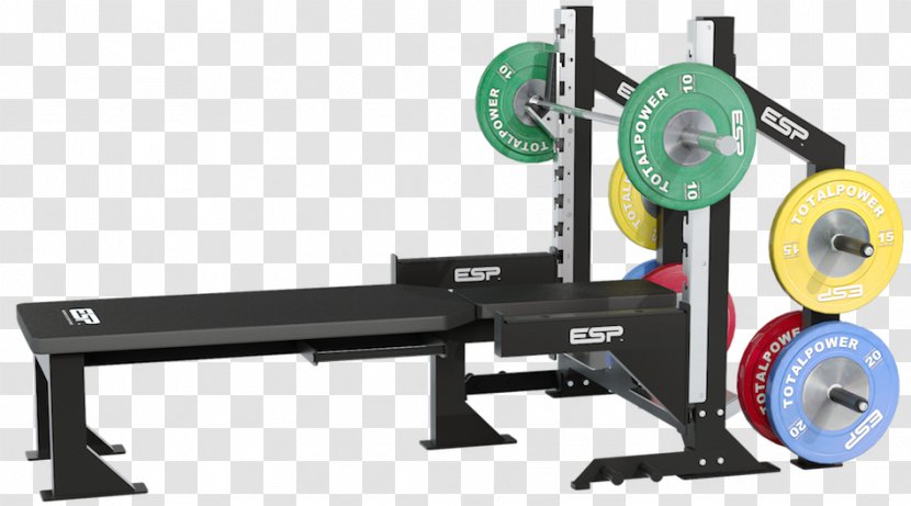 Bench Press Power Rack Exercise Fitness Centre - Machine - Multiple Frame Transparent PNG