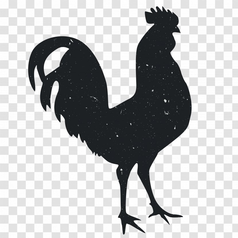 Silhouette Rooster Animal Computer File - Silhouettes Transparent PNG