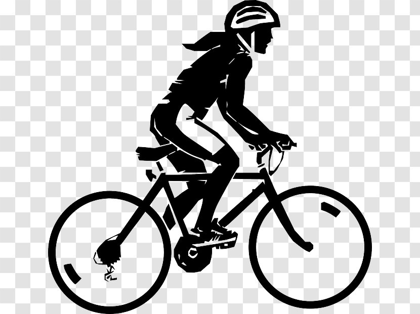 Road Cycling Bicycle Clip Art - Mountain Bike Transparent PNG