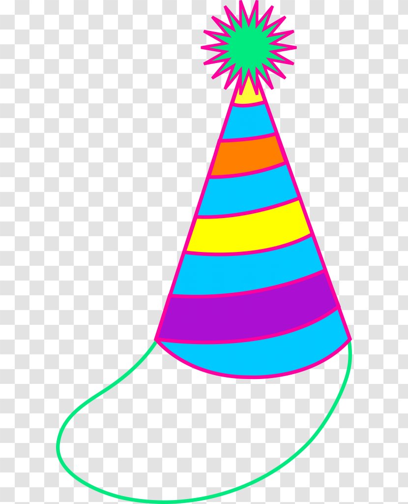 Party Hat Birthday Cake Clip Art - Point - Cartoon Transparent PNG