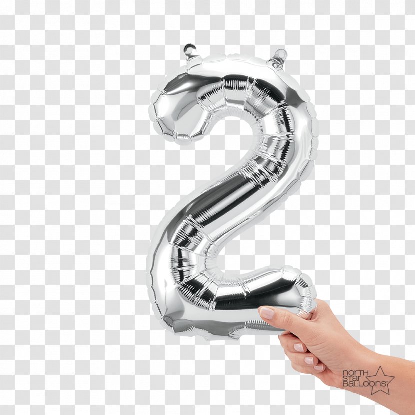 Balloon Gold Birthday Party Number - Gas - FoilGold Transparent PNG