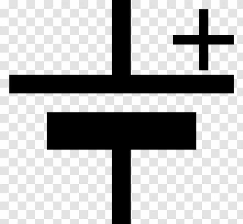 Electronic Symbol Electric Battery Clip Art Circuit Electronics - Cross - Inductor Voltage Source Transparent PNG