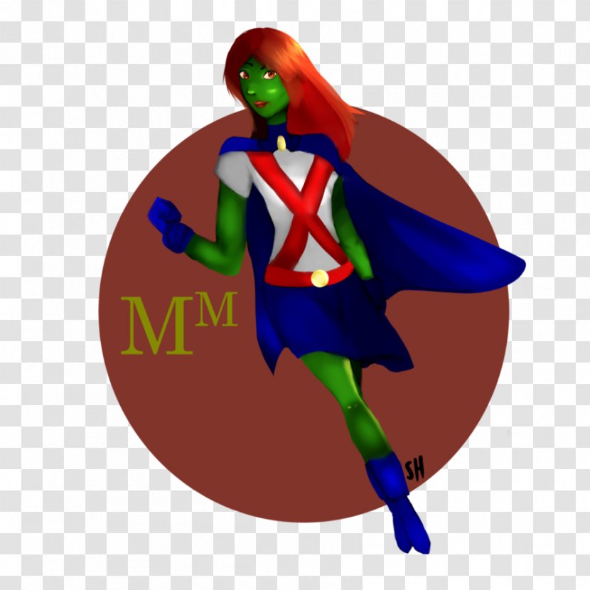 Superhero Clip Art - Miss Martian Transparent PNG