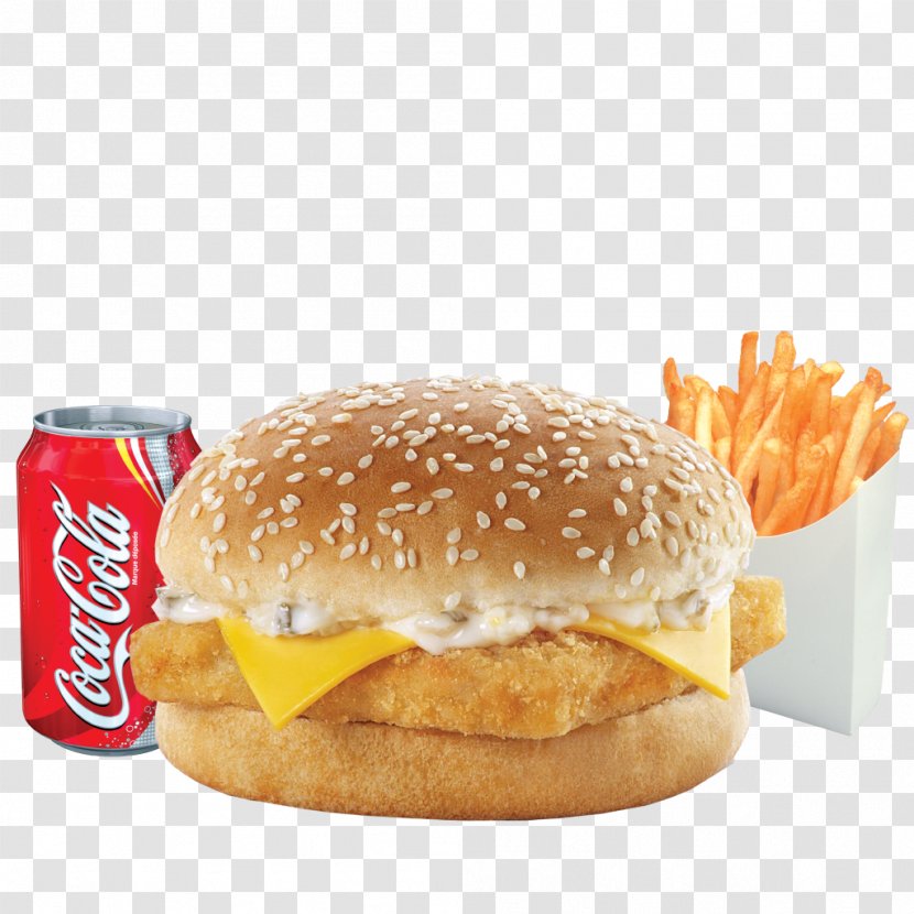 French Fries Cheeseburger Hamburger Filet-O-Fish Fish Finger - Junk Food - Toast Transparent PNG