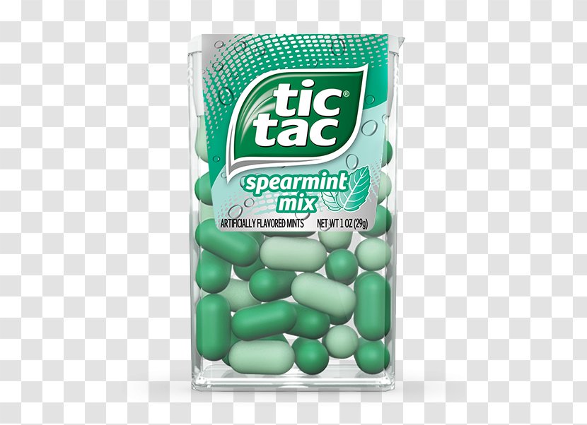 Chewing Gum Tic Tac Mint Flavor Candy Transparent PNG