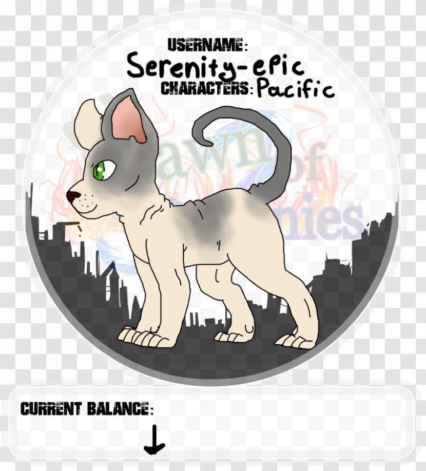 Dog Clip Art Fauna Snout Wildlife - Character - Epic Warrior Cat Drawings Transparent PNG