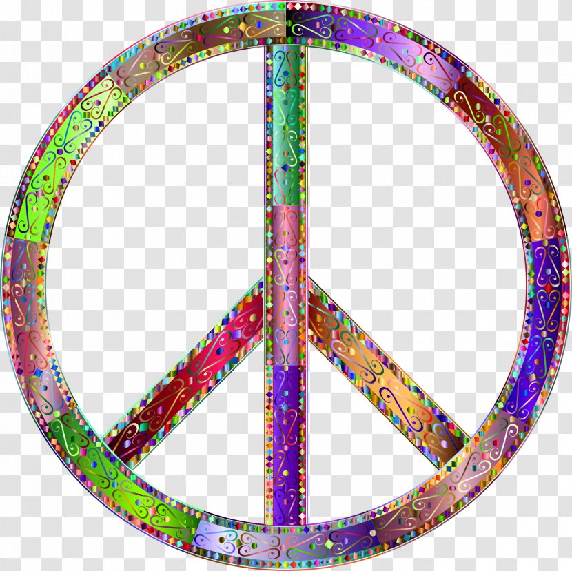Peace Symbols Symmetry Circle Pattern Transparent PNG